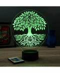 🌳✨ Lampe Illusion 3D Arbre de Vie