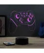 🎮✨ Lampe Illusion 3D Manette de Jeu Nintendo