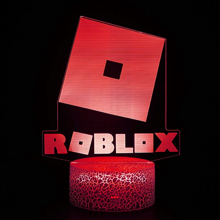 💡🎮 Lampe 3D Roblox – Logo officiel