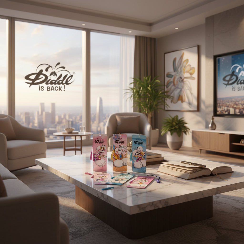 🐭📖✨ Marque‑page 3D lenticulaire Diddl – Un accessoire magique pour vos lectures