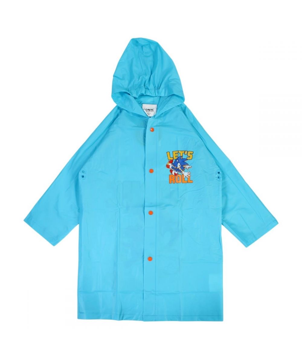 💨🌧️ Imperméable garçon SEGA Sonic the Hedgehog