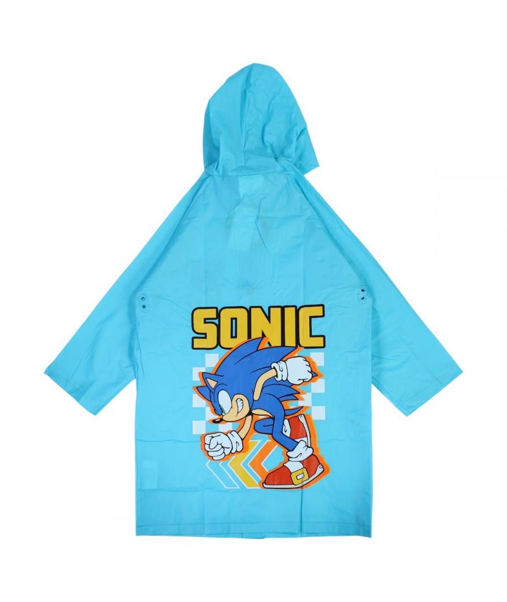 💨🌧️ Imperméable garçon SEGA Sonic the Hedgehog