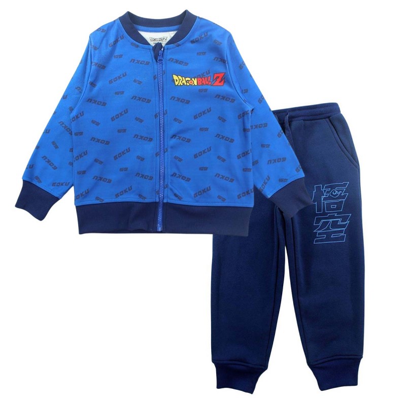 🔥🐉 Ensemble Jogging & Veste Dragon Ball Z – Enfant – 4 / 6 / 8 / 10 ans