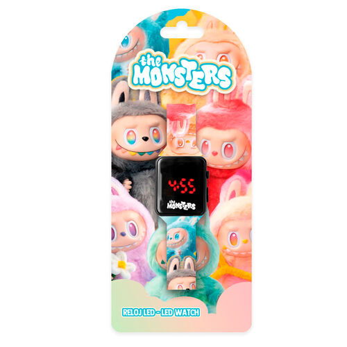 👾 Montre Numérique LED Monsters – Labubu Edition
